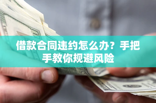 武汉借款合同违约怎么办？手把手教你规避风险