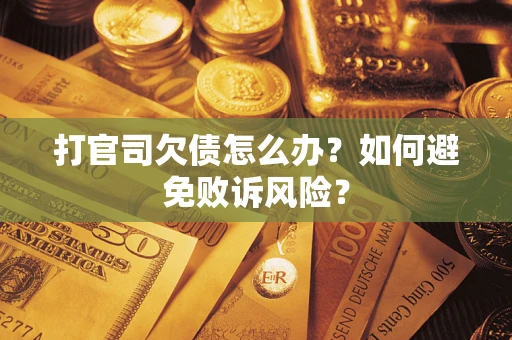 武汉打官司欠债怎么办？如何避免败诉风险？