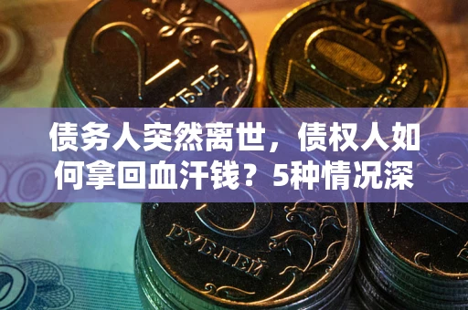 武汉债务人突然离世，债权人如何拿回血汗钱？5种情况深度解析