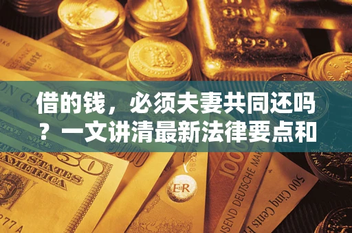 武汉借的钱，必须夫妻共同还吗？一文讲清最新法律要点和避坑指南