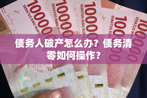 武汉债务人破产怎么办？债务清零如何操作？