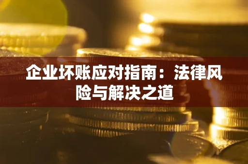 武汉企业坏账应对指南：法律风险与解决之道