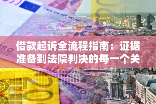 武汉借款起诉全流程指南：证据准备到法院判决的每一个关键步骤
