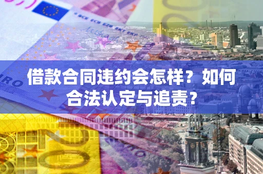 武汉借款合同违约会怎样？如何合法认定与追责？