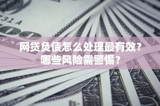 武汉网贷负债怎么处理最有效？哪些风险需警惕？